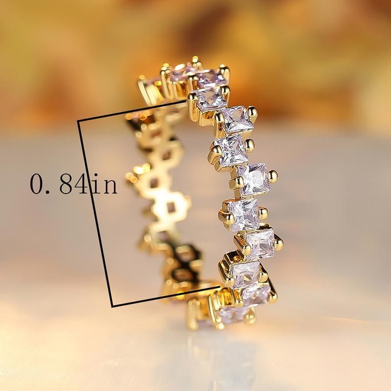 Square 1.2ct Diamond Ring - Water Blue 6 - Image 5
