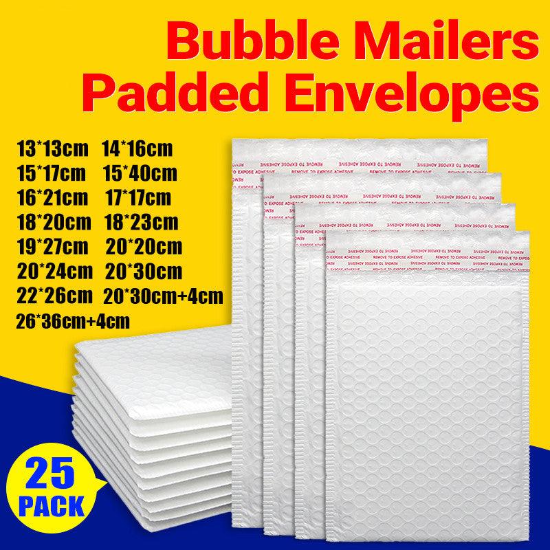 25PCS Poly Bubble Mailer 20x24CM