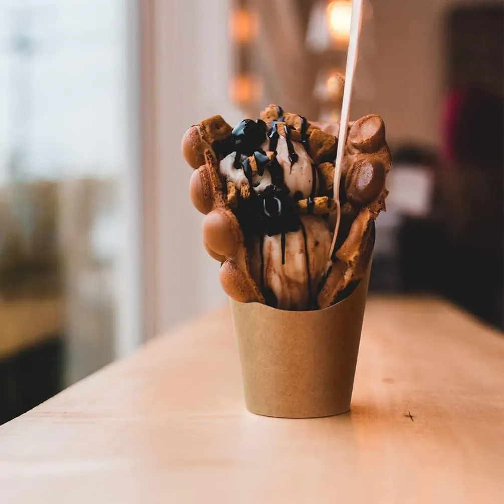 French Fries Holder Kraft Paper 22OZ - Image 12