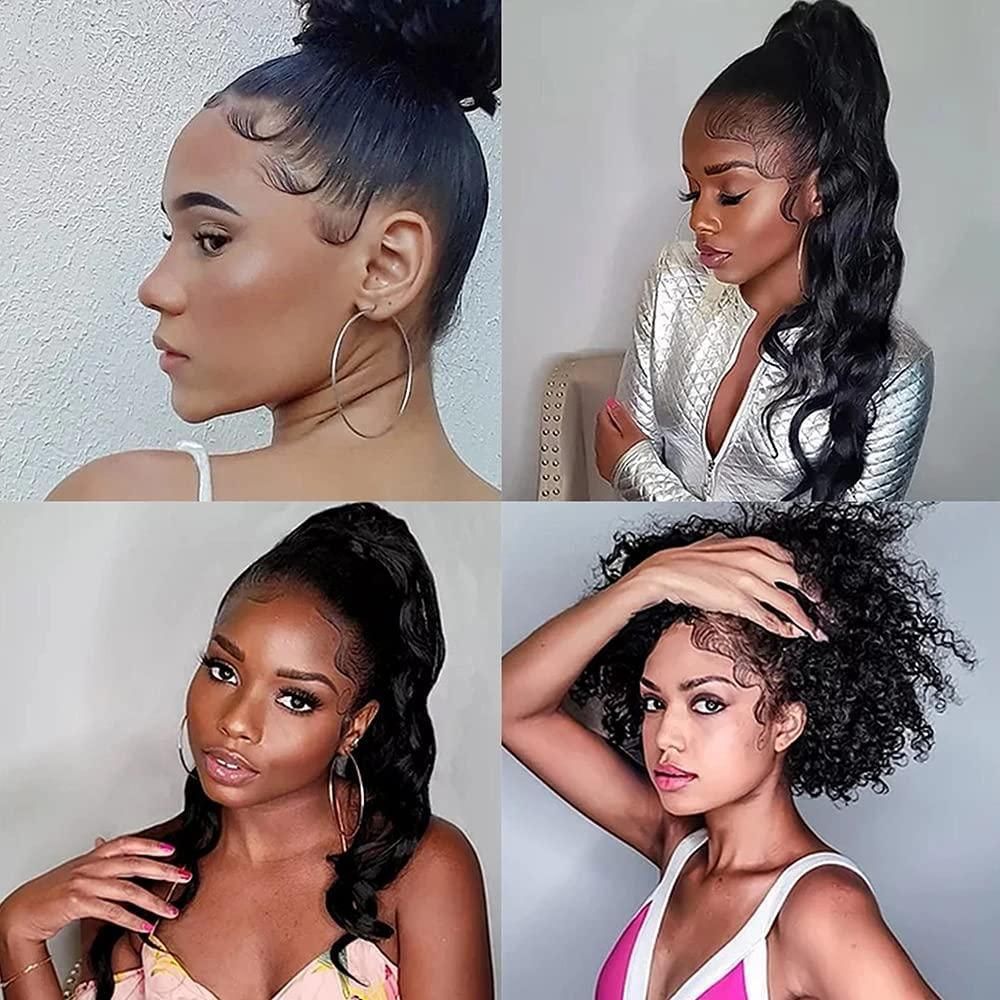 Hairline Edge Tattoo Stickers Curly Fringe Style 9 - Image 9