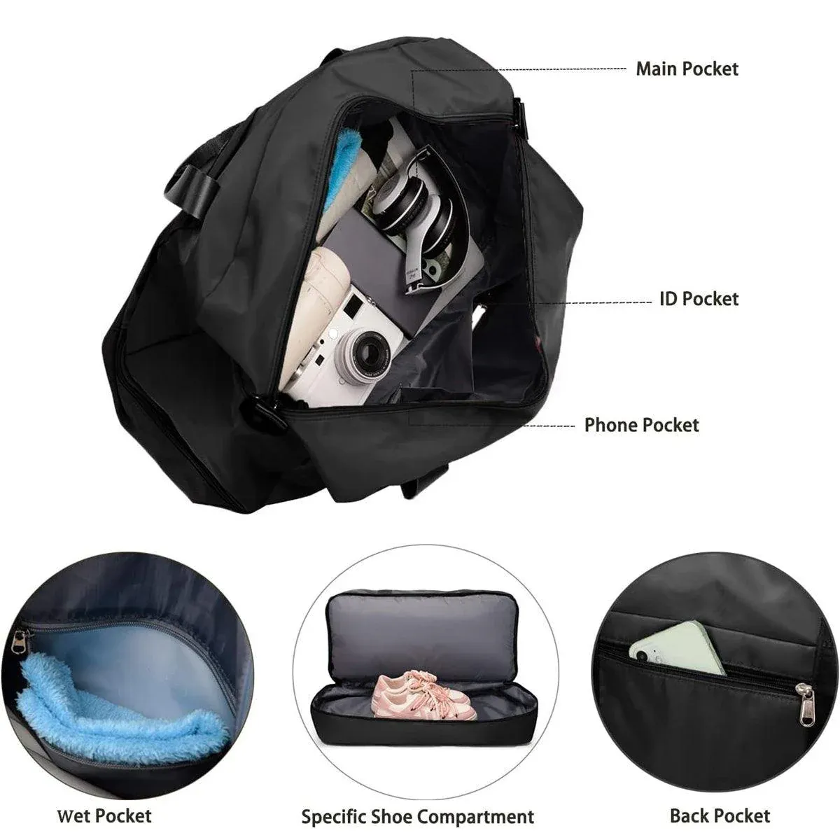 Yoga Fitness Bag Outdoor Sports Travel - Image 7