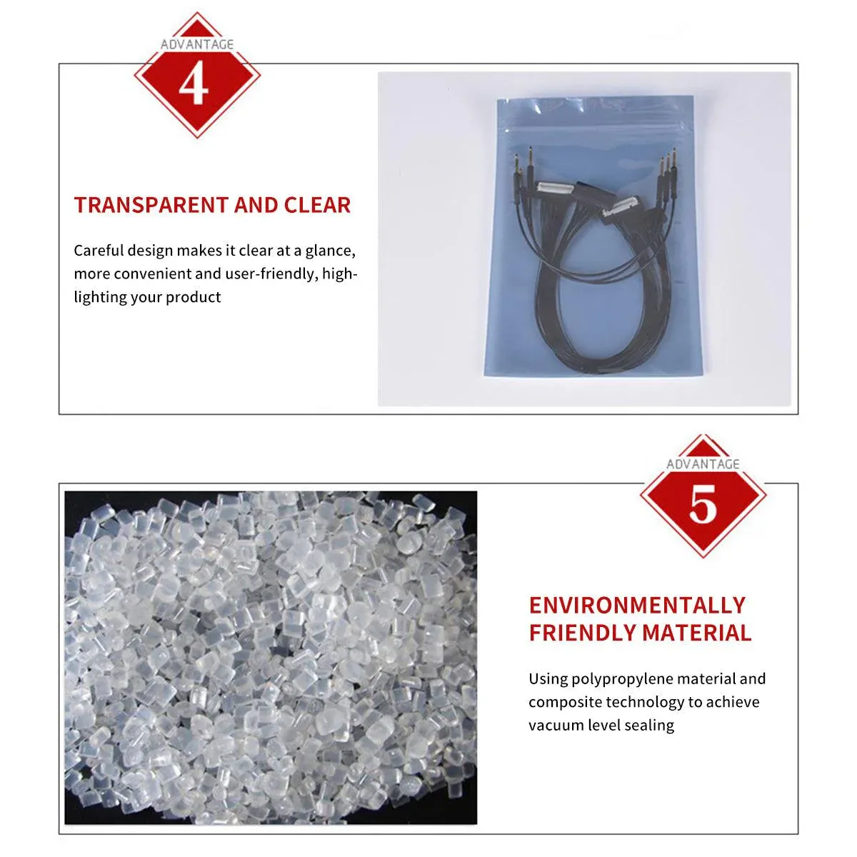 Plastic Self Sealing Bags 15x20cm - Image 9