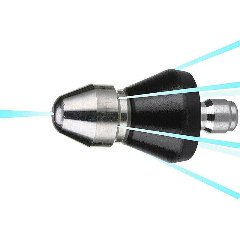 High Pressure Drain Cleaner 1 Front 6 Nozzle Sewer Pipe - Image 11