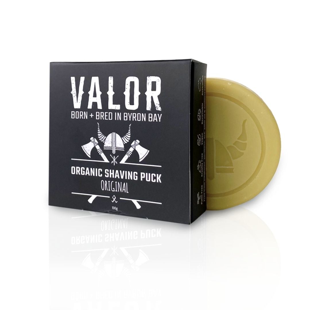 Shaving Soap Puck Original Valor Scent