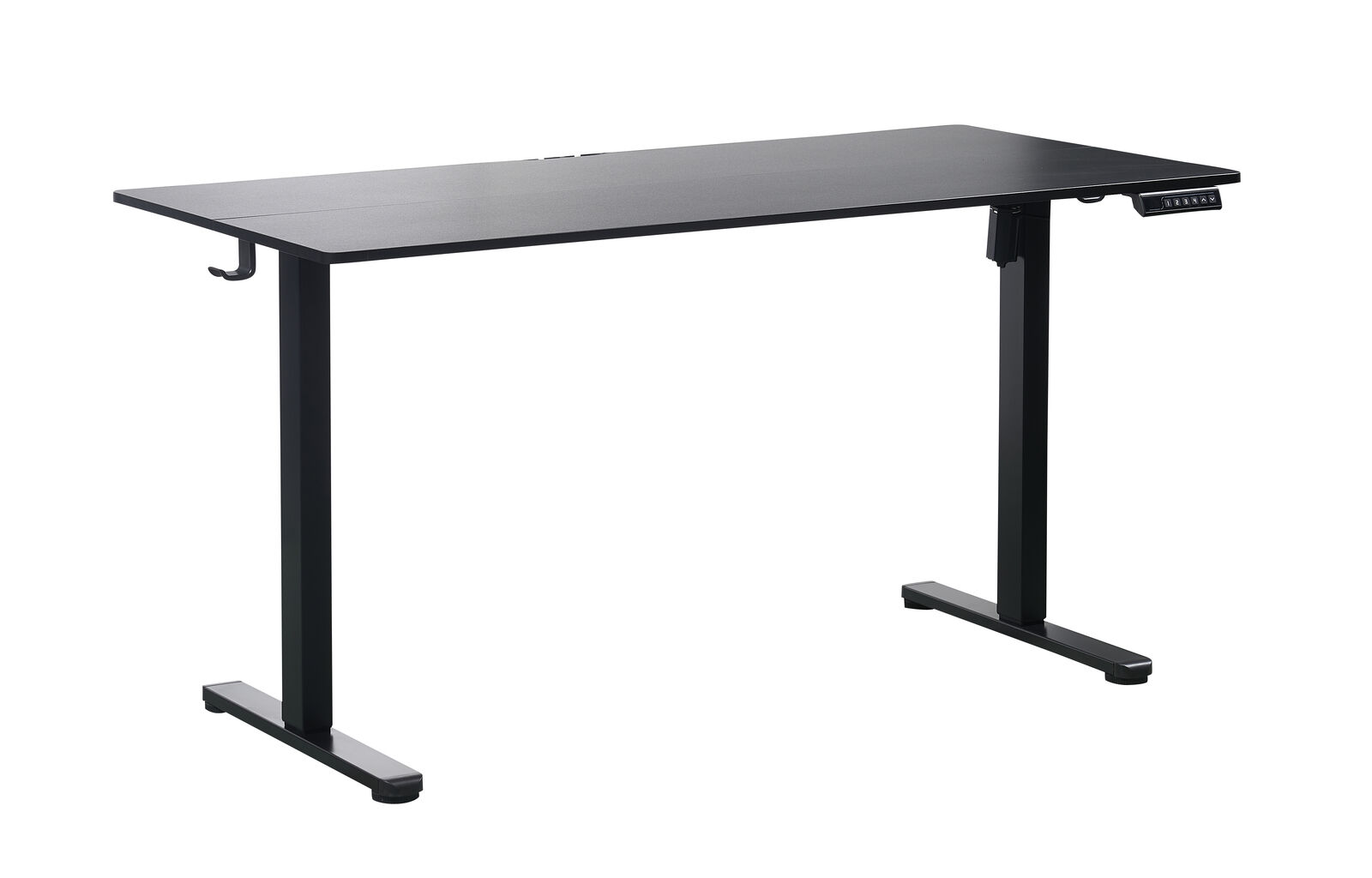 Ergonomic Kids Study Chair and Adjustable Electric Standing Desk Set Blue and Black - Image 5