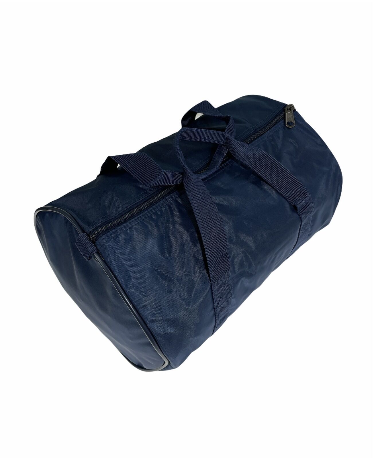 Foldable Duffel Bag Travel Gym Sports School Luggage PVC Nylon Zip - Navy - Image 3