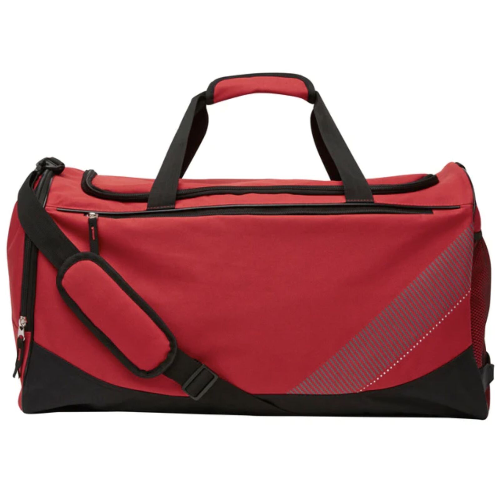 Large Foldable Waterproof Gym Duffle Travel Bag Red