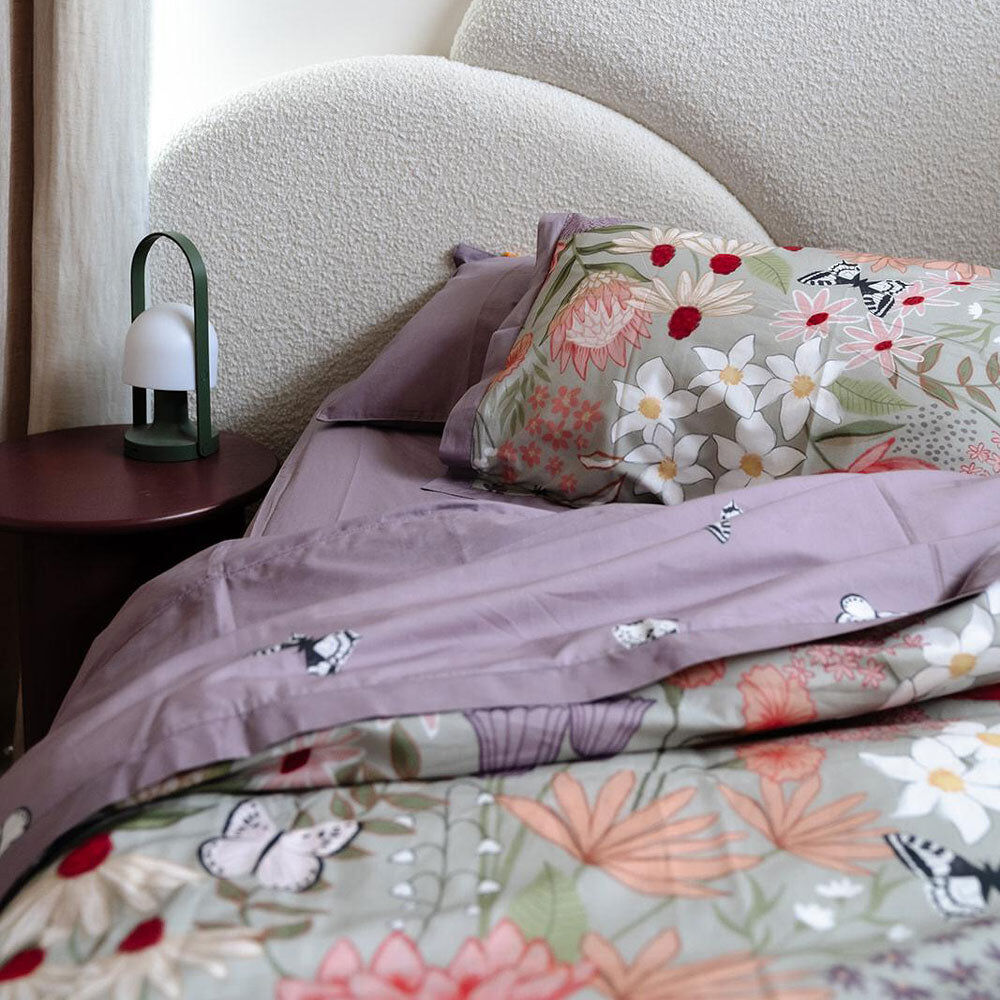 100% Cloud Cotton Duvet Cover Set Serena Double
