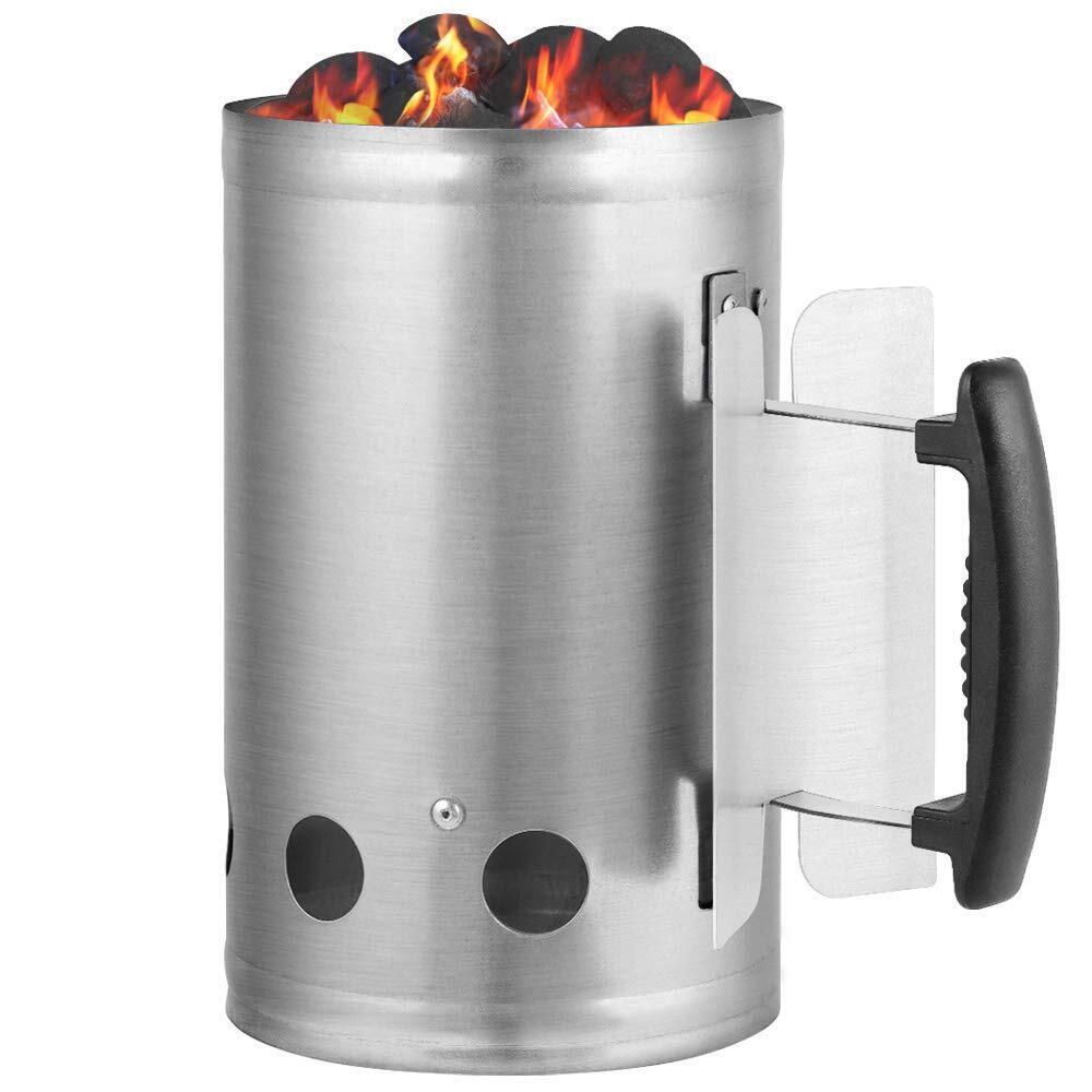 Large Chimney Starter Firewood Quick Rapid Charcoal Lighter Stove For Barbecue - Image 2