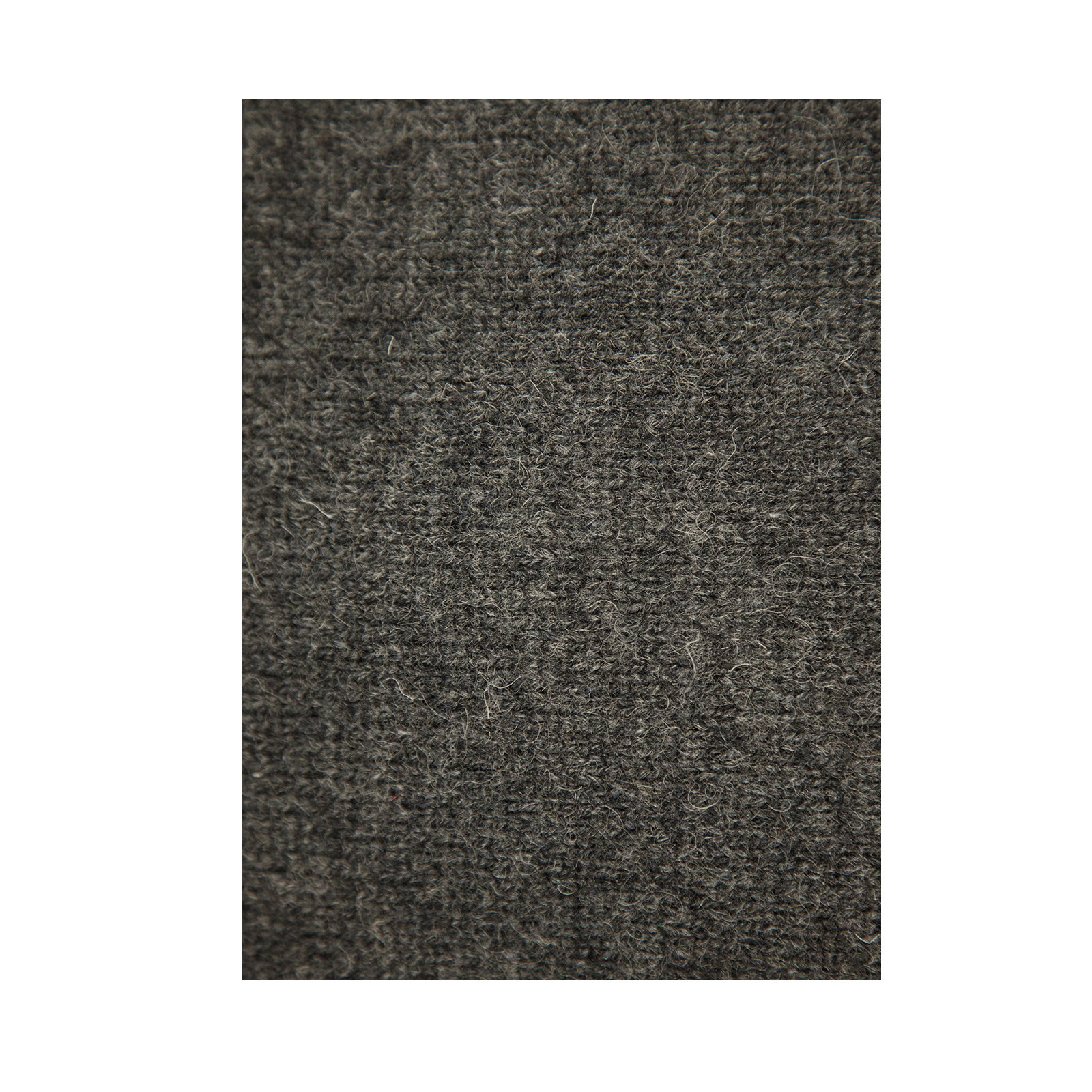 Men's 100% Shetland Ragg Wool Crew Neck Knit Jumper - Charcoal - 3XL - Image 6