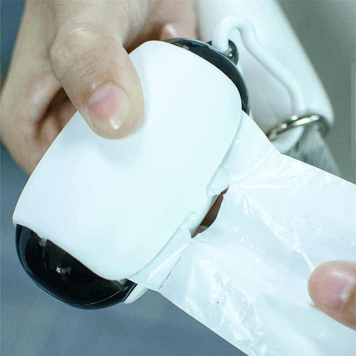 Capsule Dog Poop Bag Holder Dispenser Attachment - Image 4
