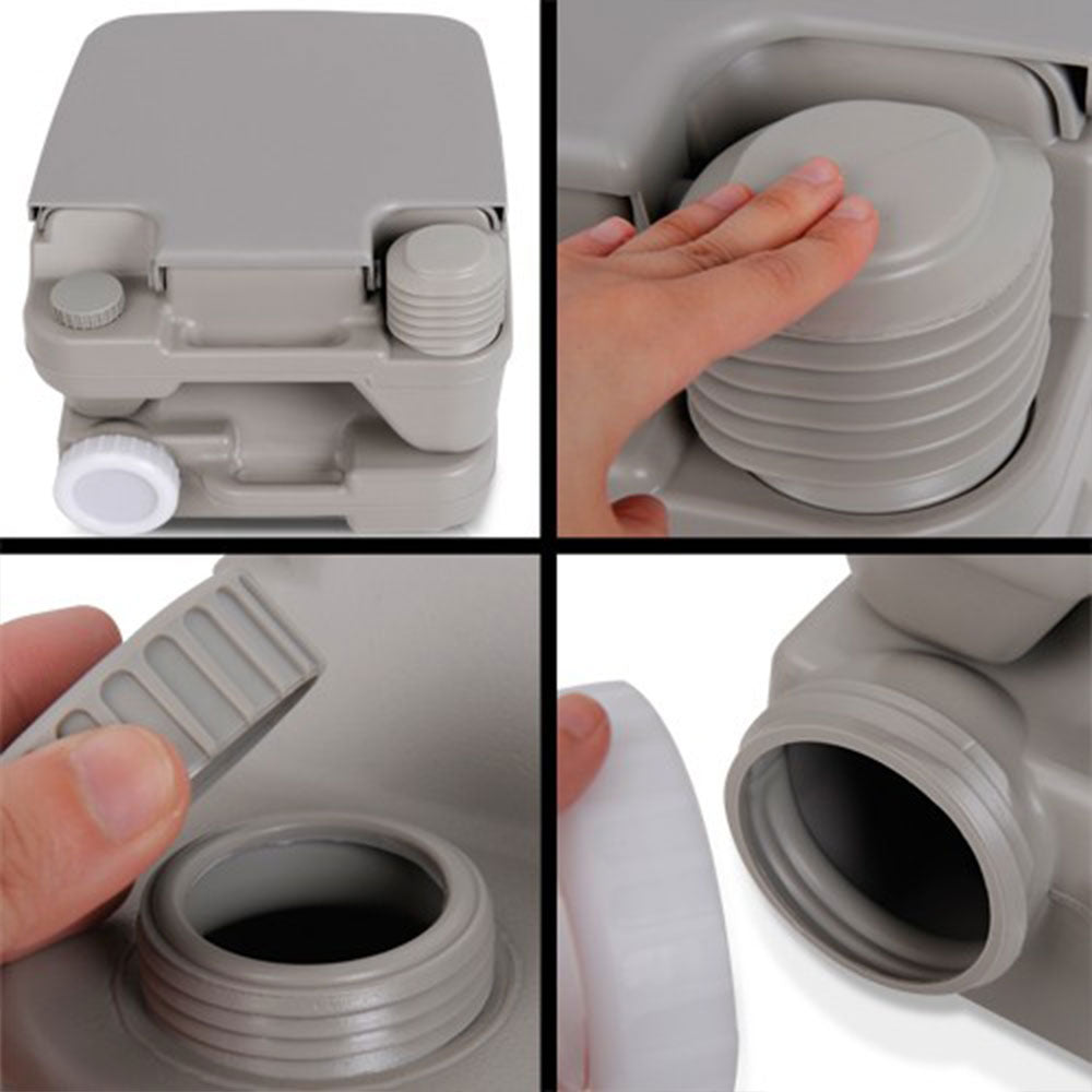10L Outdoor Portable Camping Toilet - Image 14