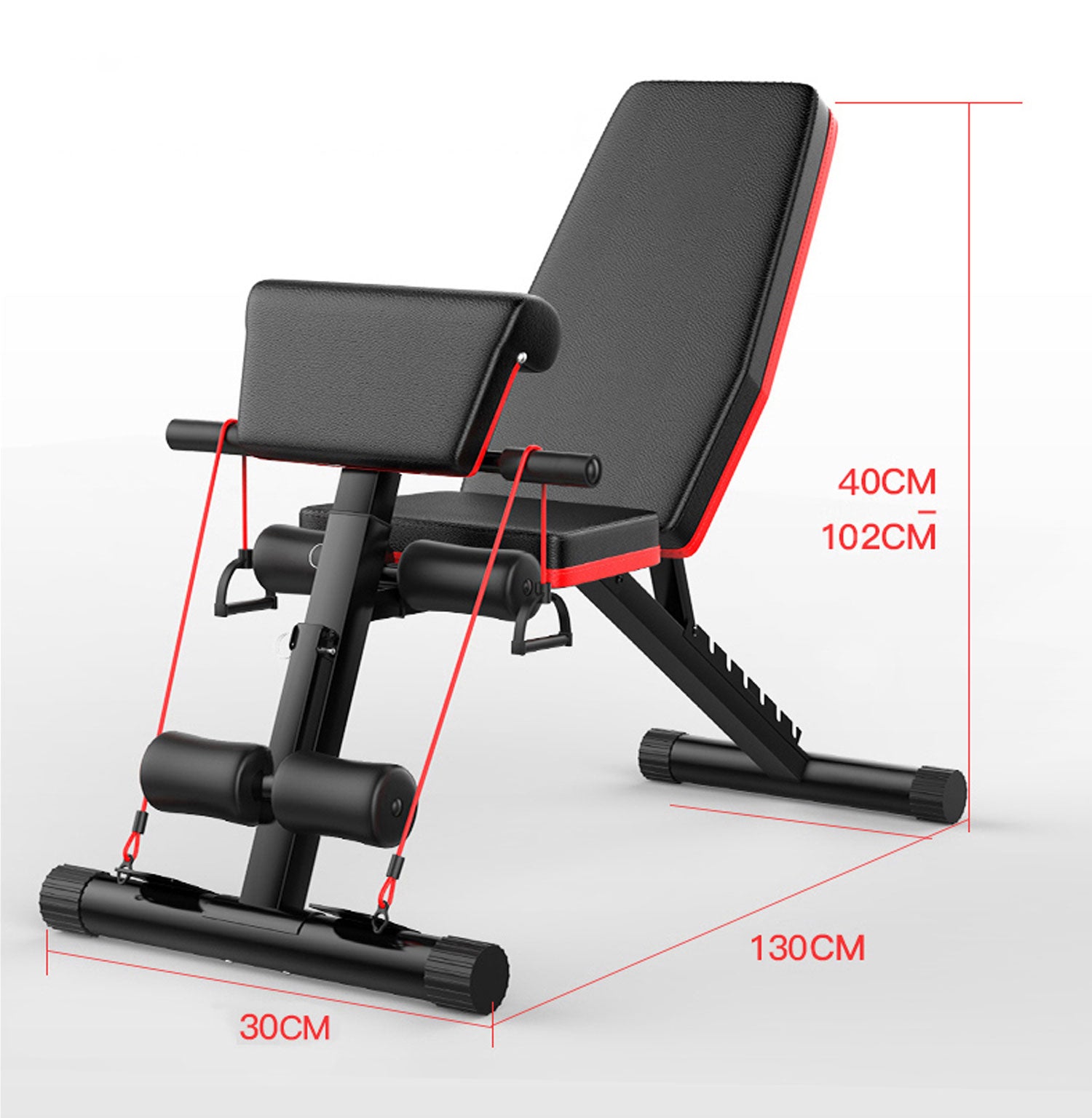 Adjustable FID Abdominal Weight Press Bench Incline Flat Gym - Image 7