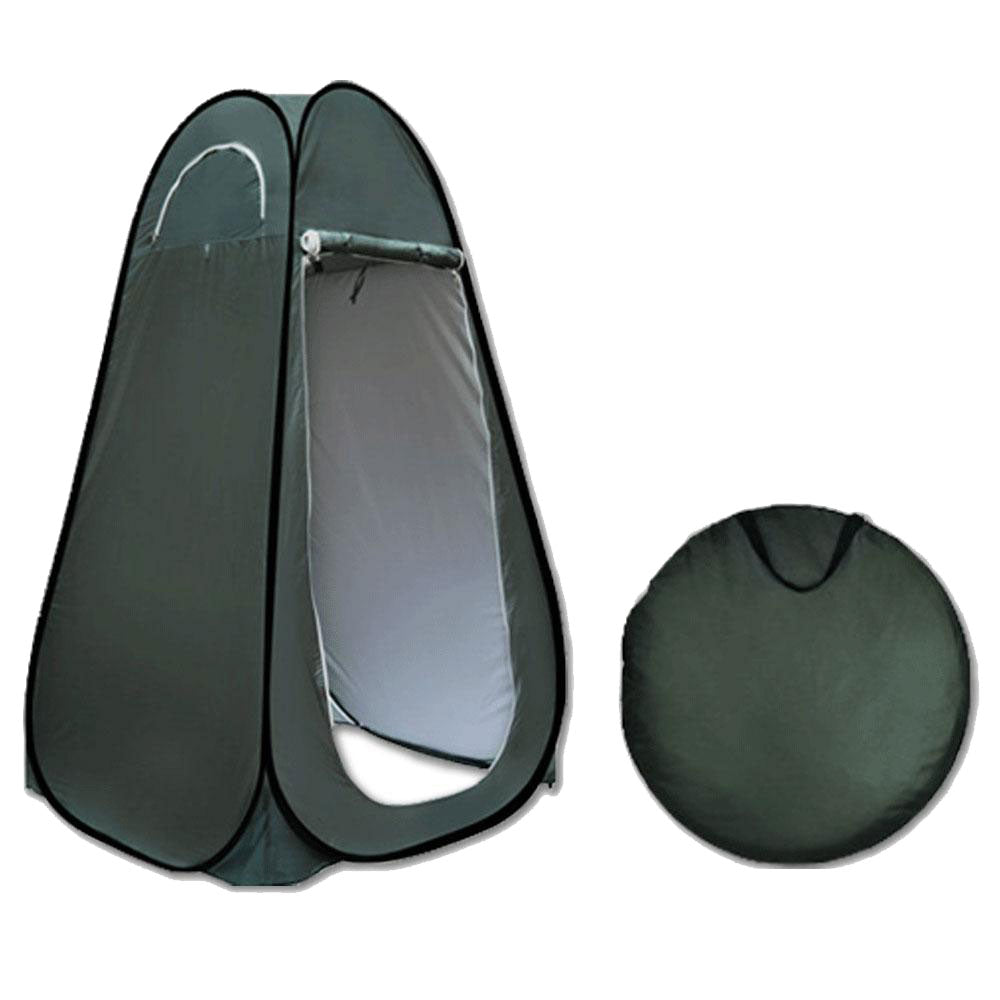 Pop Up Camping Shower Toilet Tent Privacy Change Room Shelter - Green
