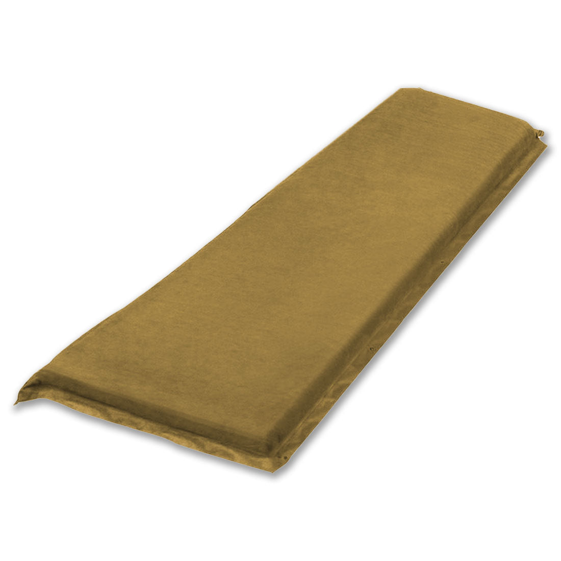Self Inflating Suede Mattress Air Bed Camping Mat Joinable - Beige
