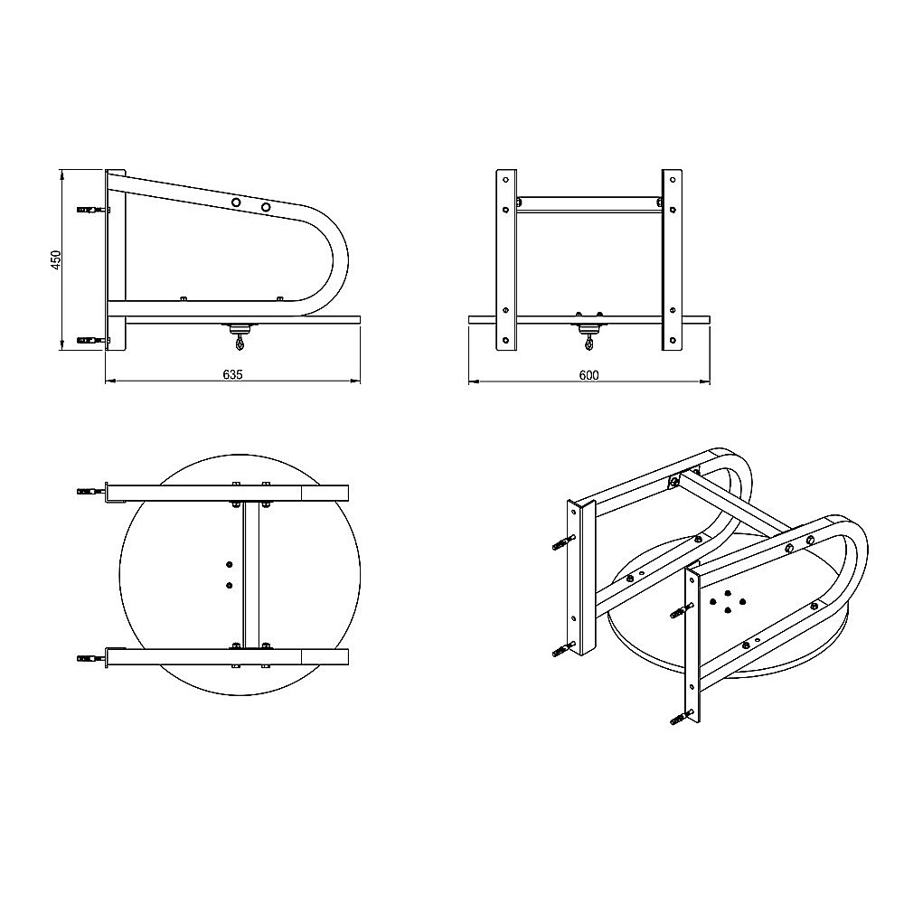 Boxing Speedball Training Set with Wall Mount Frame - Image 11