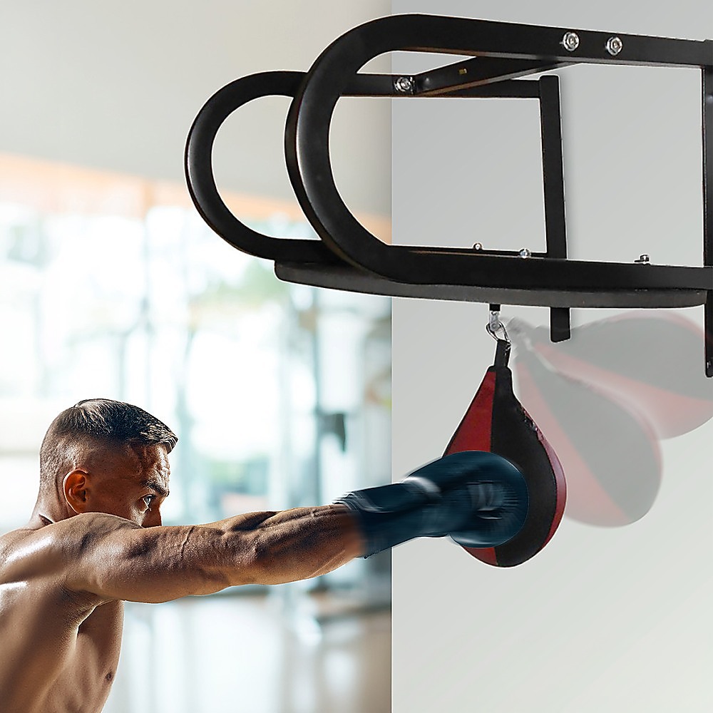 Boxing Speedball Training Set with Wall Mount Frame - Image 2