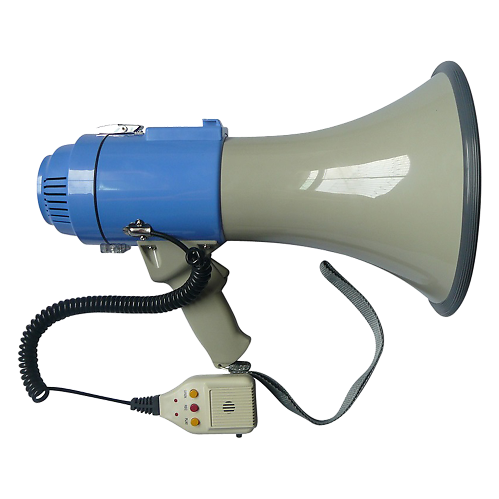 25W Megaphone PA System with Voice Recorder