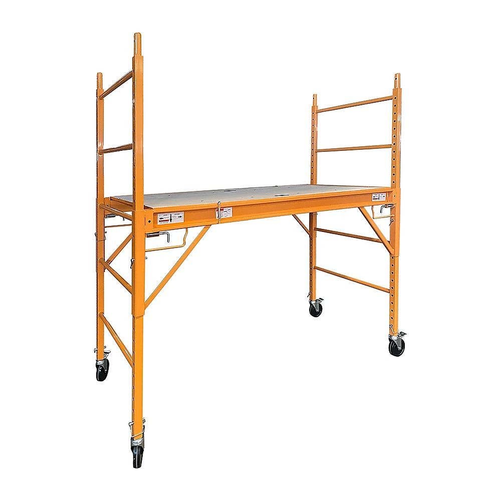 Mobile High-Reach Safety Scaffold & Ladder Tool (450kg)
