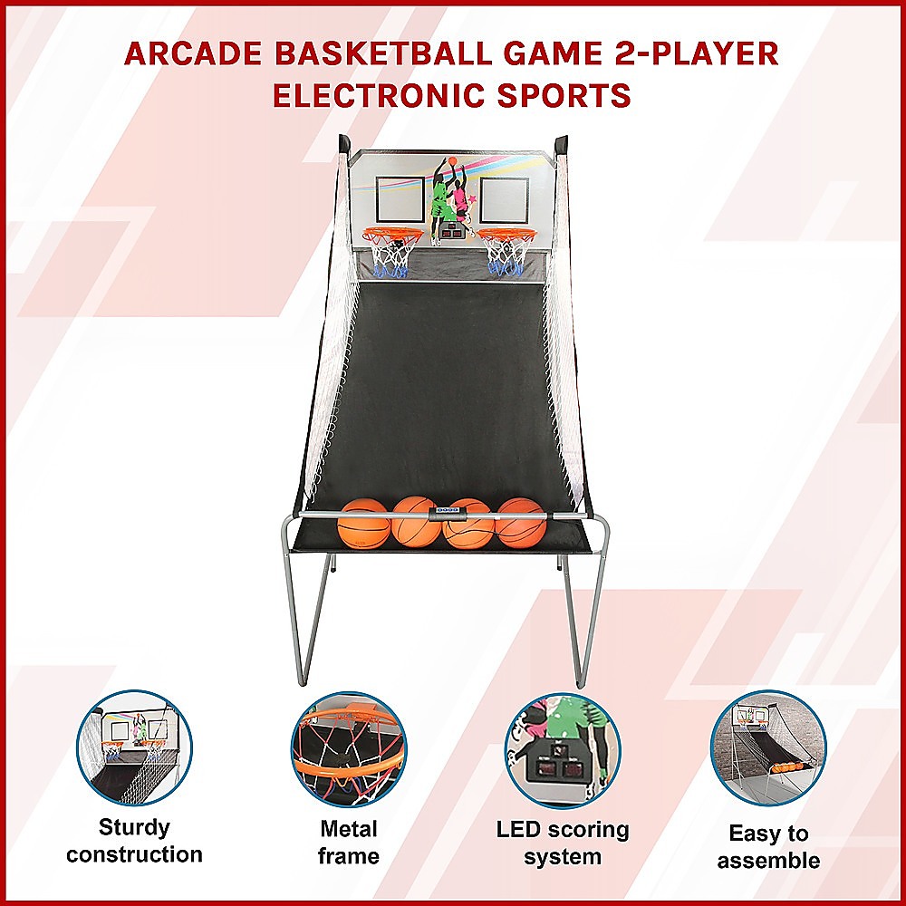 Arcade Basketball Game – 2-Player Electronic Sports - Image 3