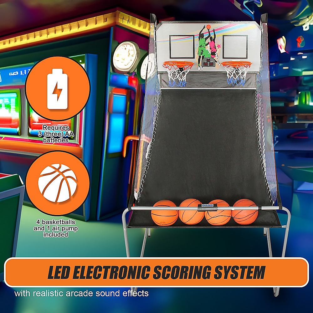 Arcade Basketball Game – 2-Player Electronic Sports - Image 9