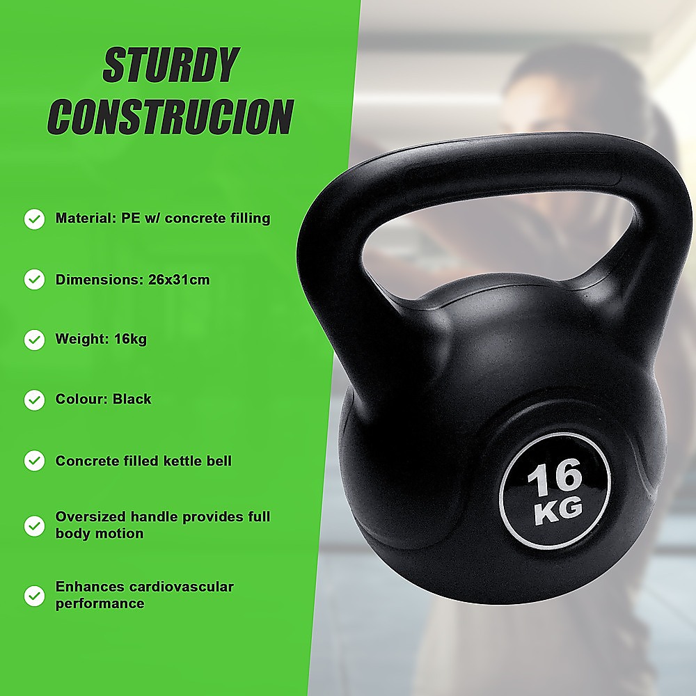 16kg Concrete Kettlebell for Strength Training - Image 8