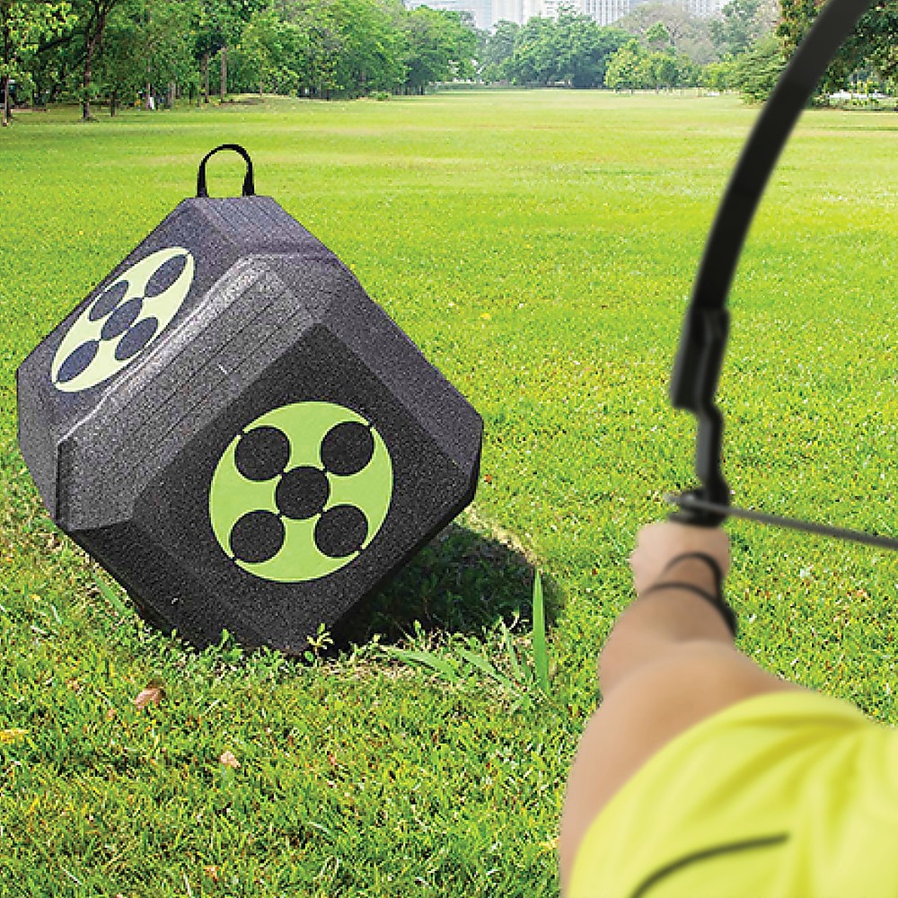 Archery 3D Dice Target Cube 23cm Self Healing XPE Foam - Image 2