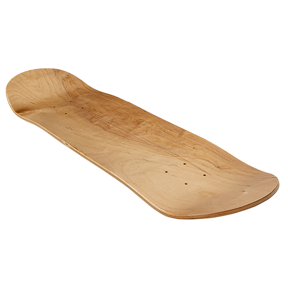 7 Layer Skateboard Deck Natural Maple Double Concave