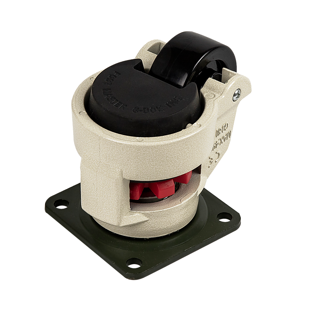 Leveling Casters Swivel Workbench Wheel (1000KG, Retractable, 4PCS) - Image 6