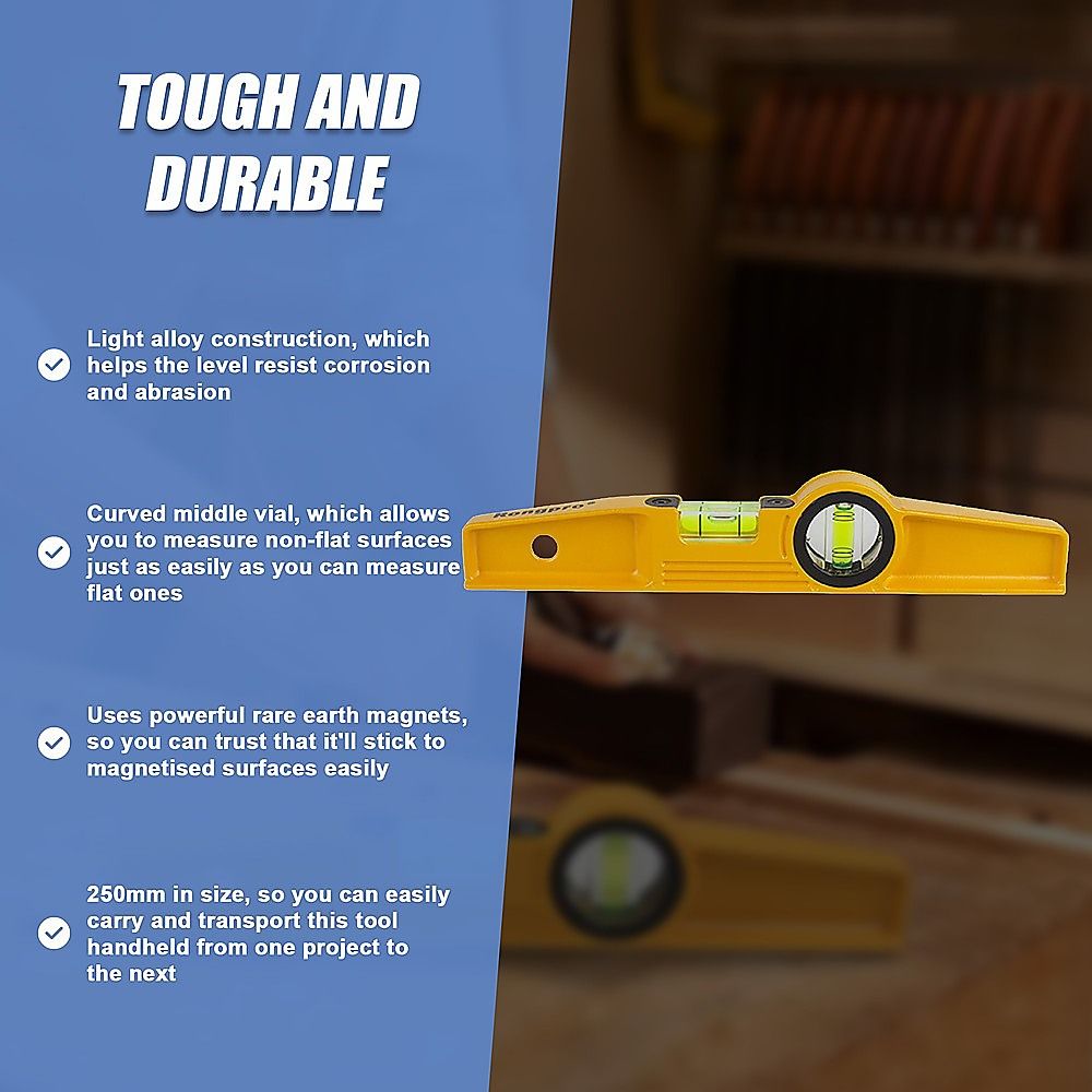 Scaffold Steel Tube Rare Earth Magnetic Boat Spirit Level - Image 12