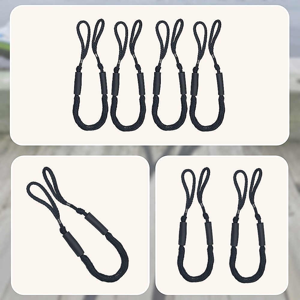 4-Pack Marine Bungee Dock Lines - Image 9