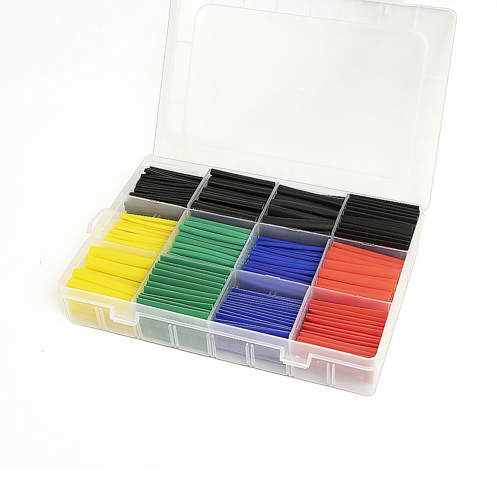 630-Piece Mixed Solder Sleeve Heat Shrink Wire Connector Kit