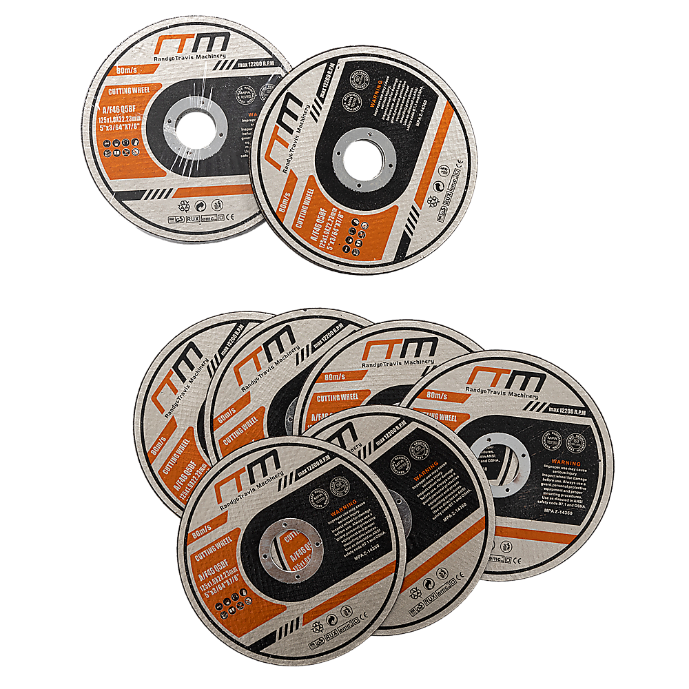 100 x 125mm Angle Grinder Metal Cutting Discs