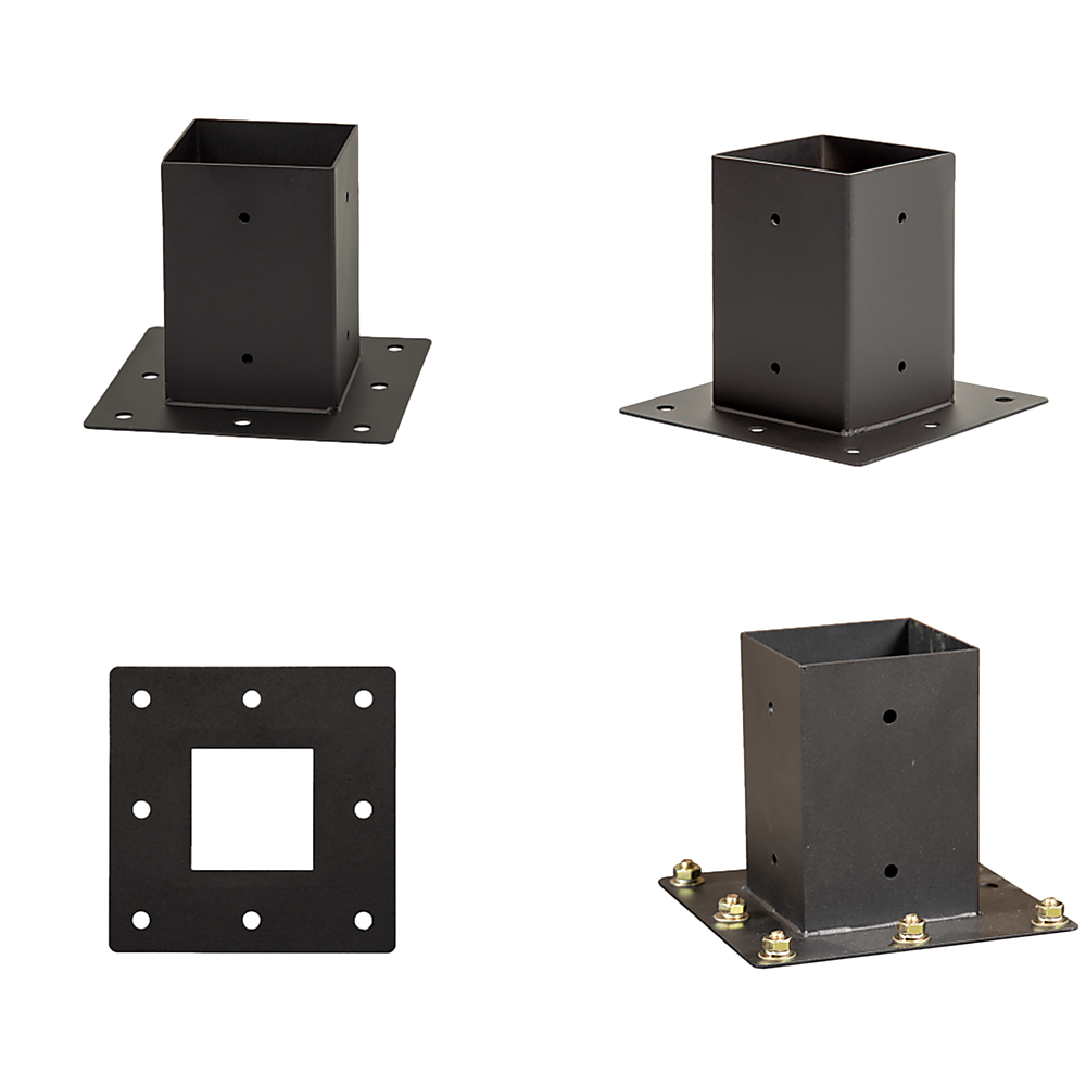 Roof Pergola Gazebo Brackets Kit with Coffee Screen - Image 12