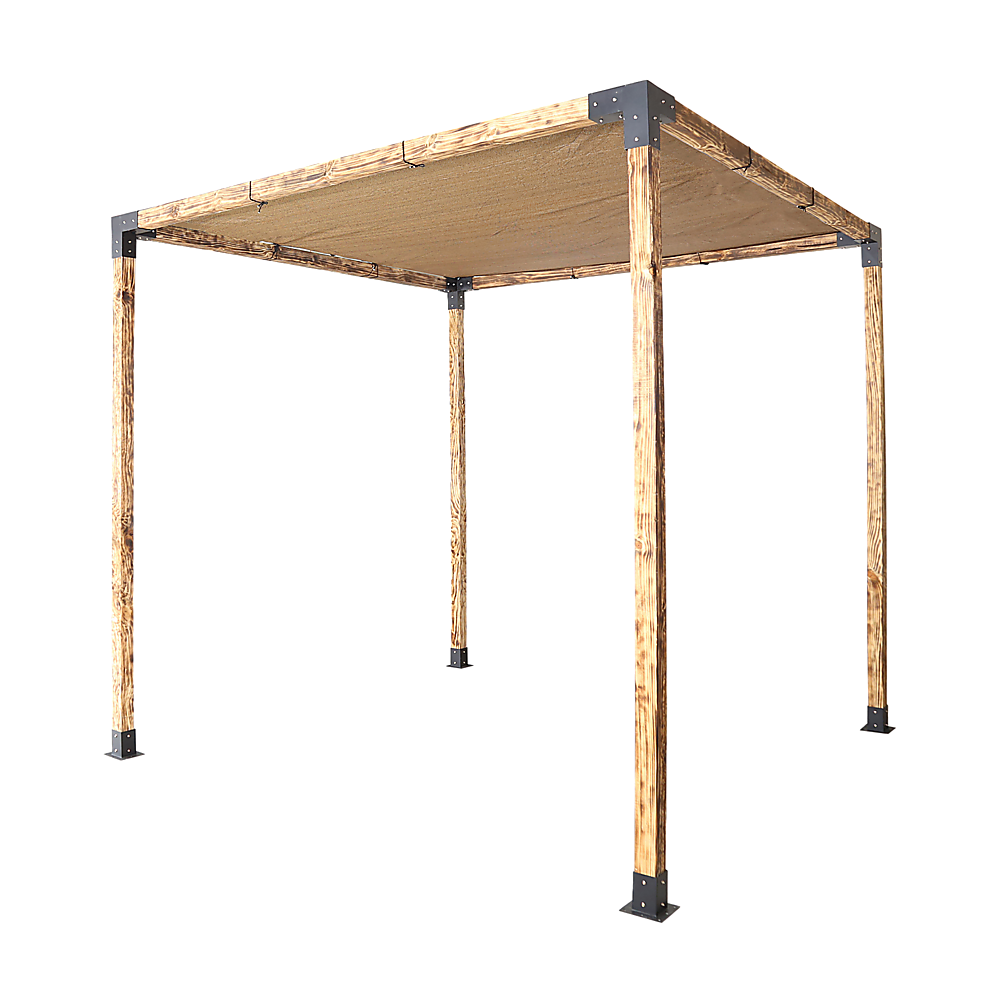 Roof Pergola Gazebo Steel Brackets and Coffee Screen Set