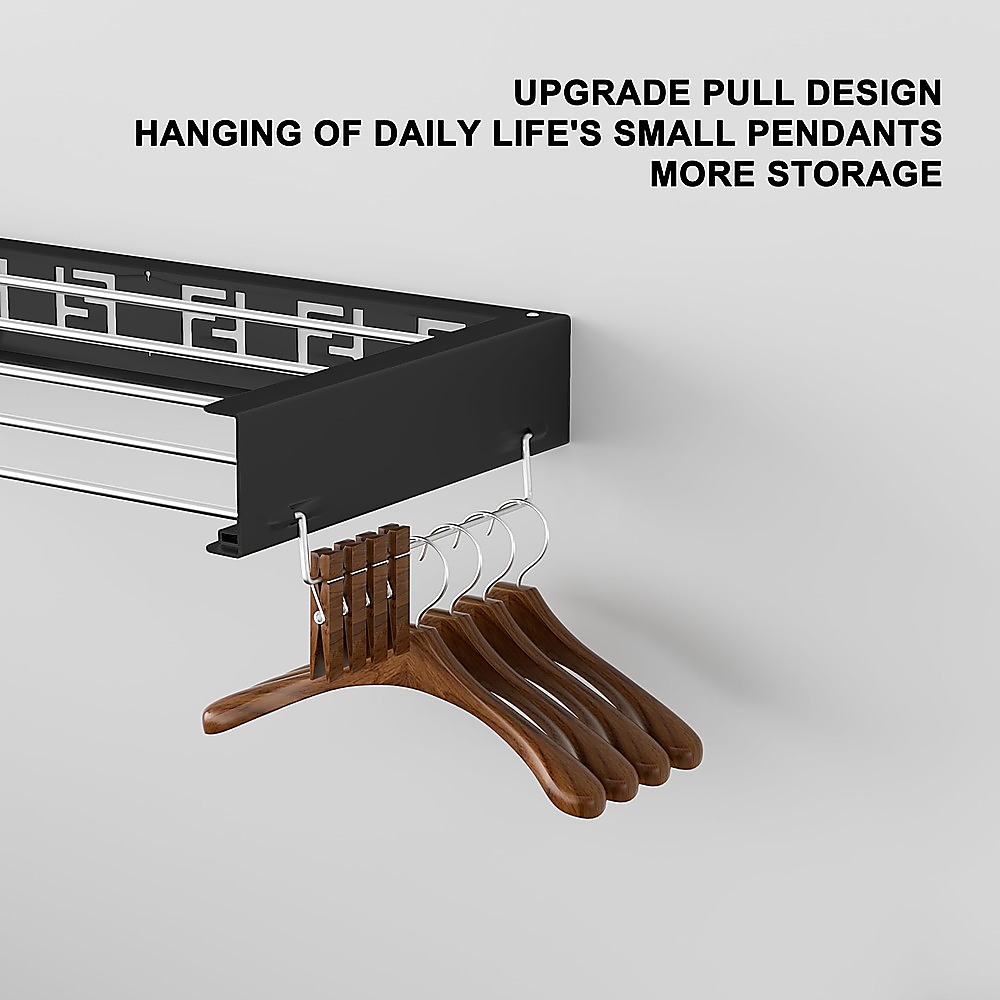 Wall Mounted Collapsible Laundry Drying Rack - Image 7