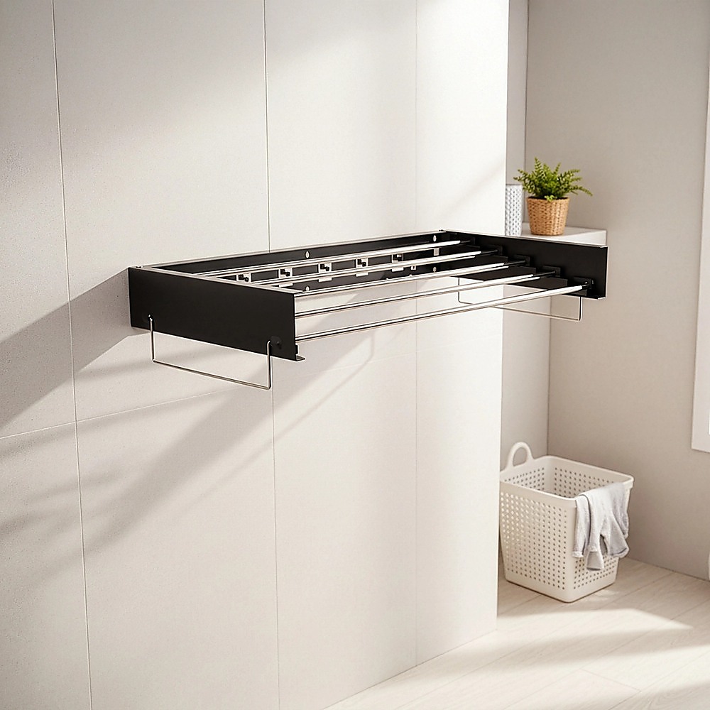 Wall Mounted Collapsible Laundry Drying Rack - Image 2