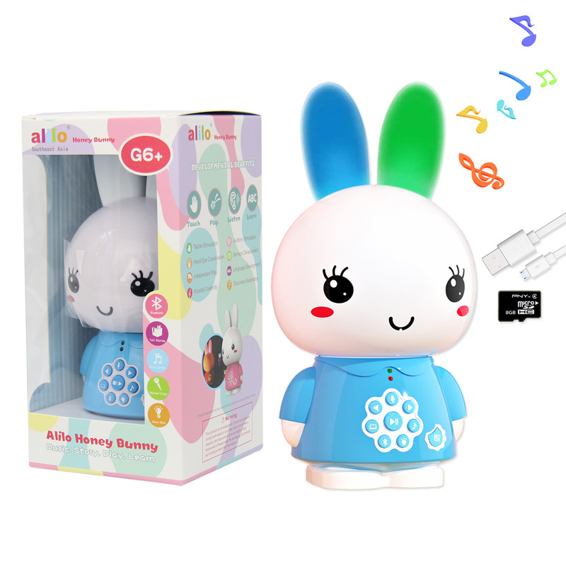Alilo Honey Bunny G6+ Bilingual Chinese English Blue