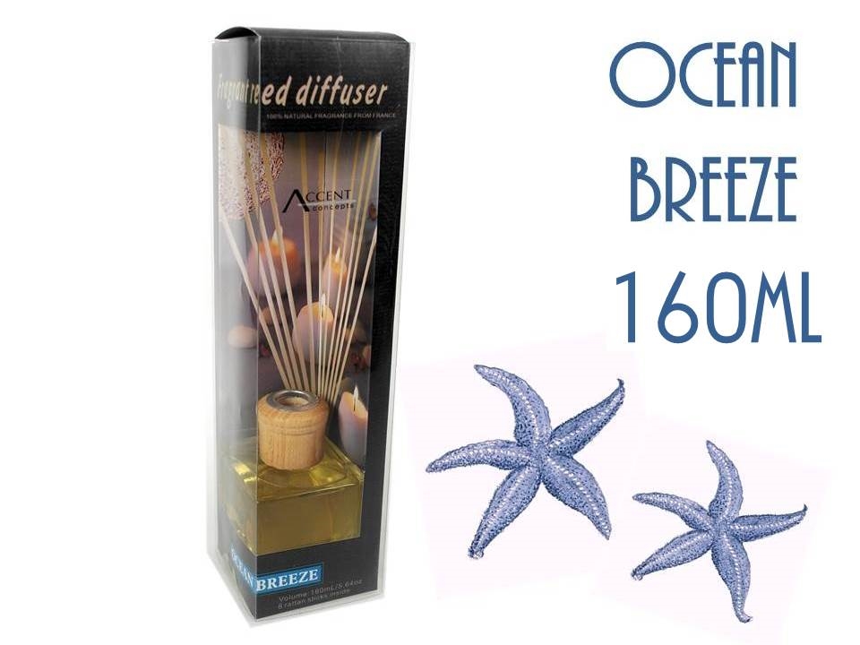 Bulk 12 Fragrant Oil Diffuser Ocean Breeze 160ml
