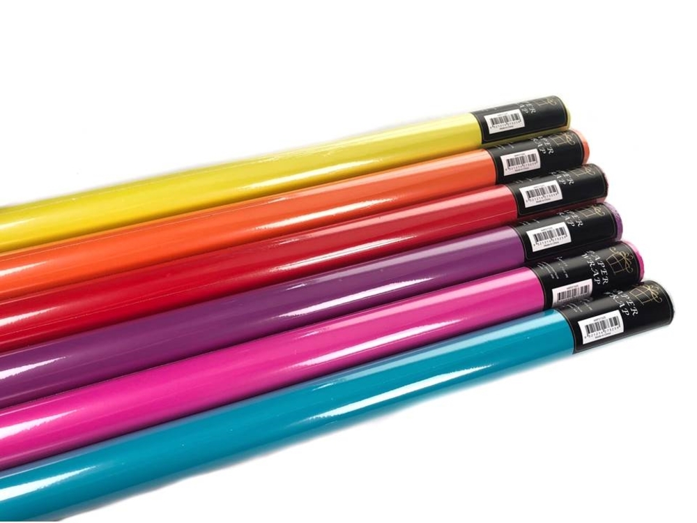 Bulk 50 Colour Gift Wrap Core Assorted 70cm