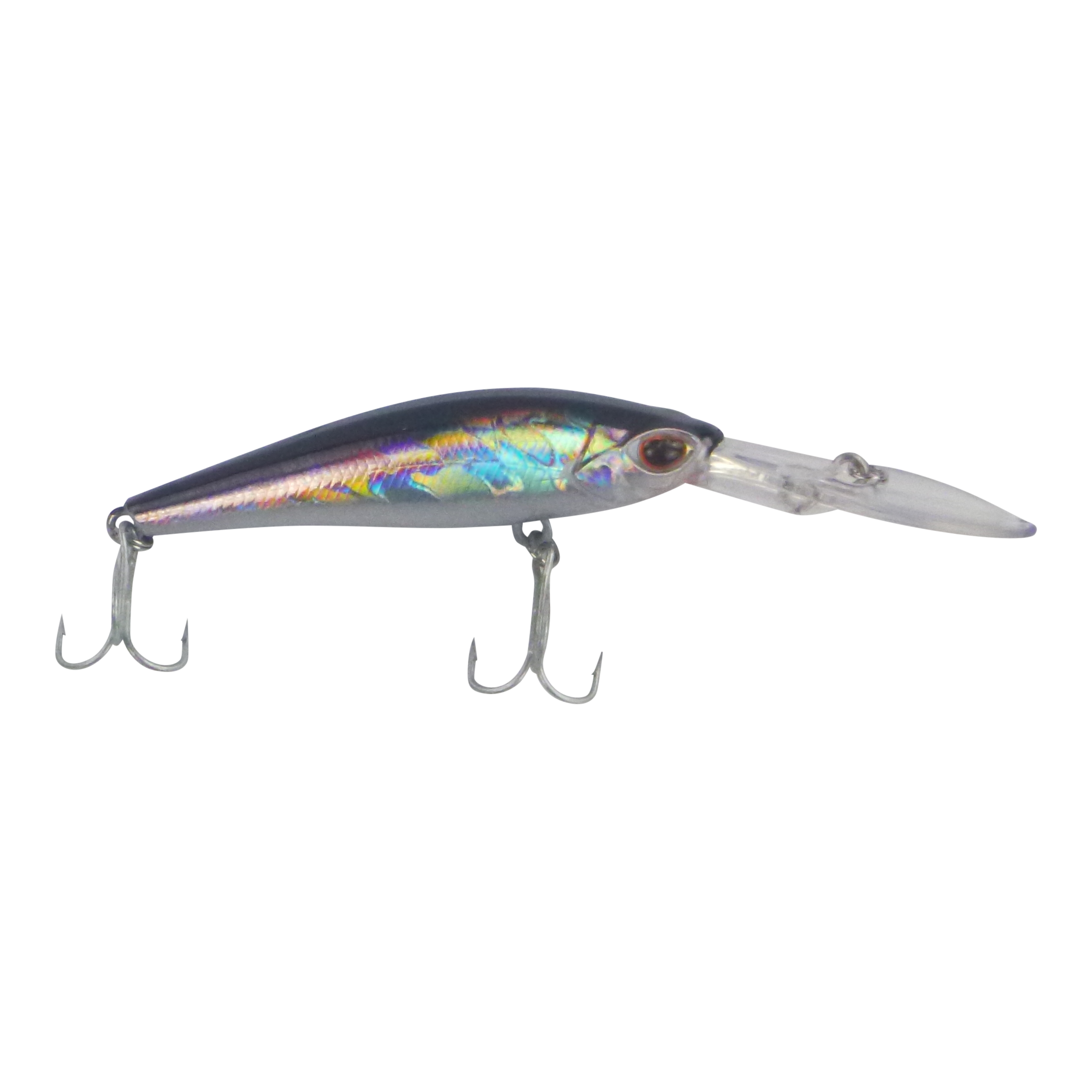 Finesse Wobbler Diving Lure Silver Mullet 90mm