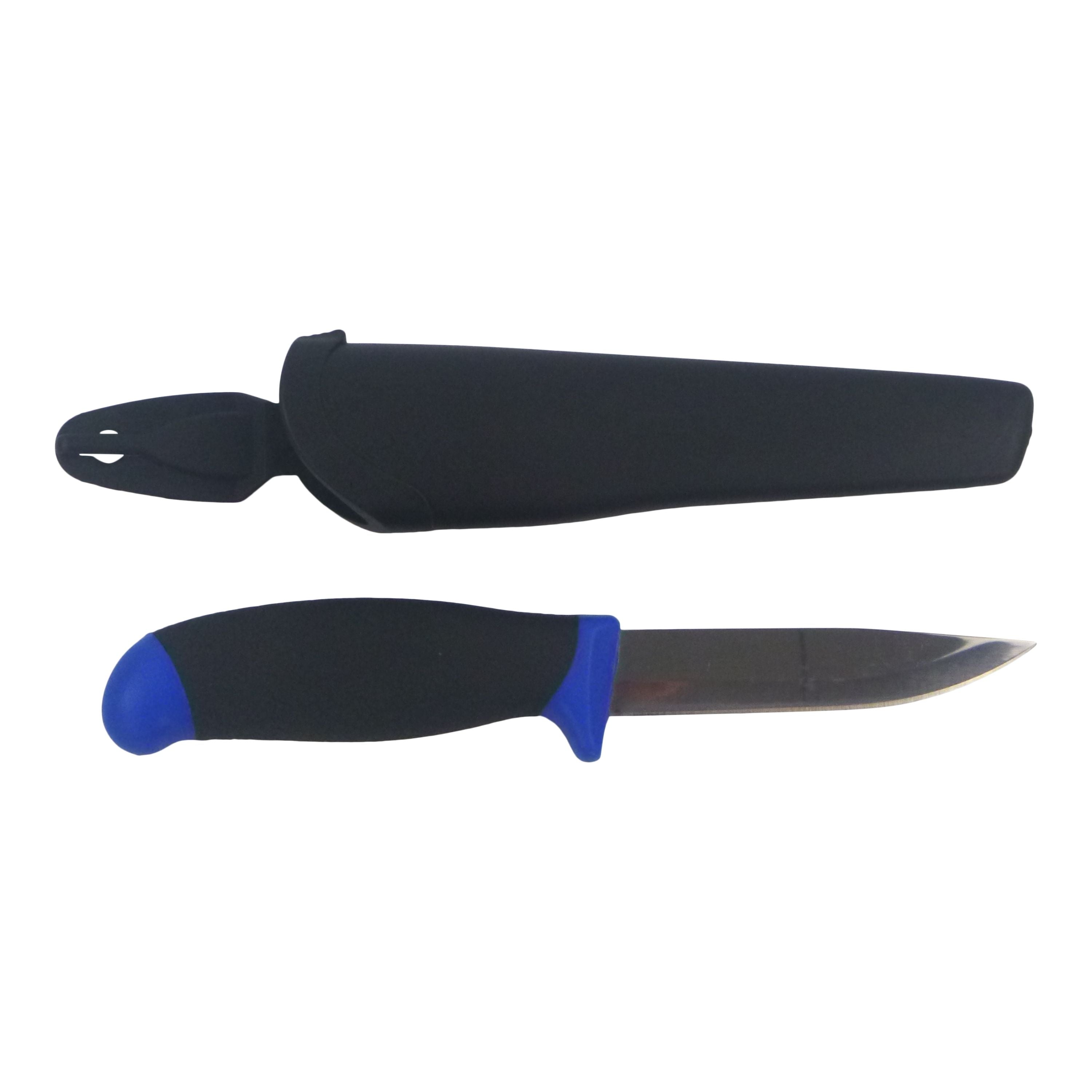 Rig Ezy Bait Knife with Sheath Sharp Fishing Prep Tool