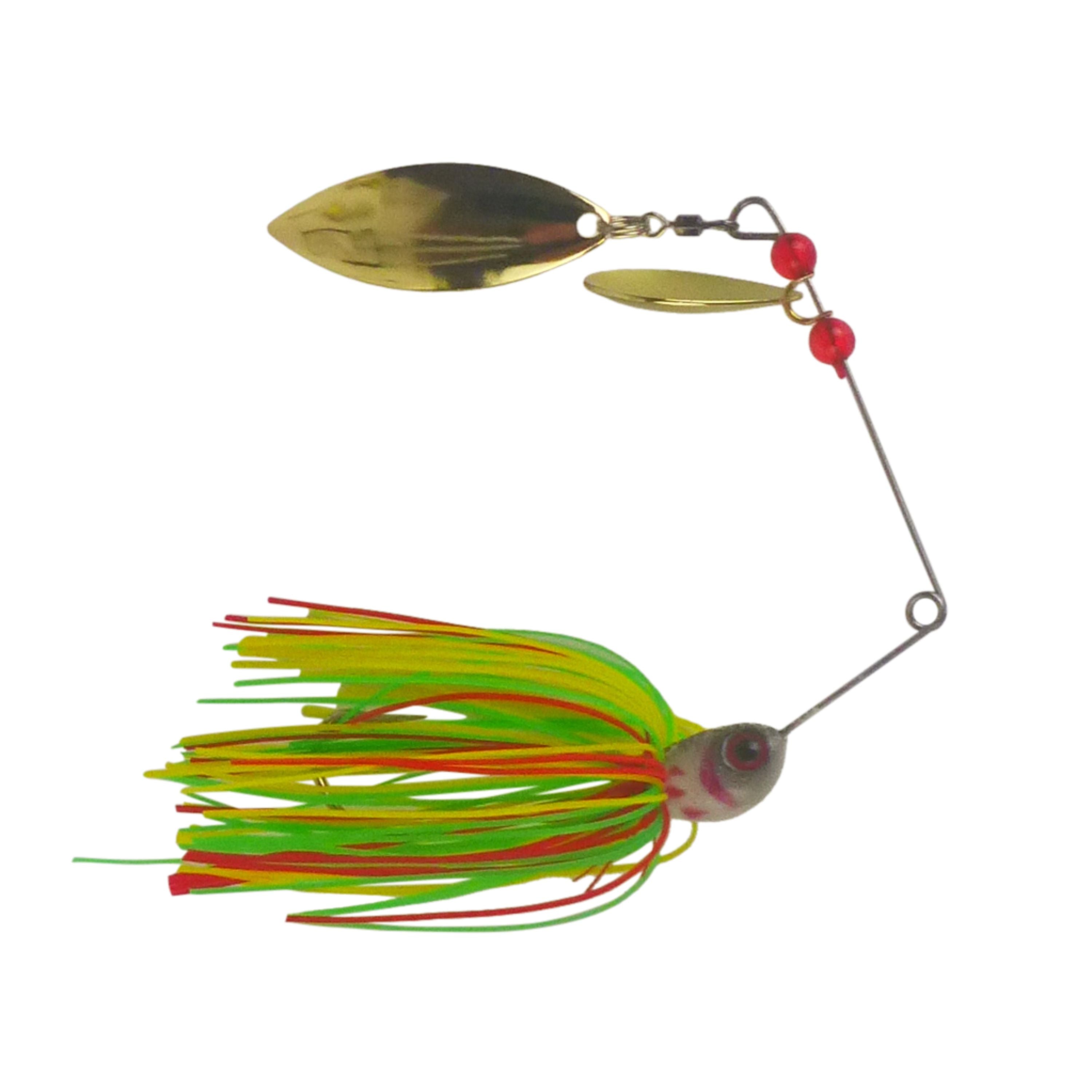 Dekoi 20gm LS22 Spinnerbait Lemon Lime 2 Pack