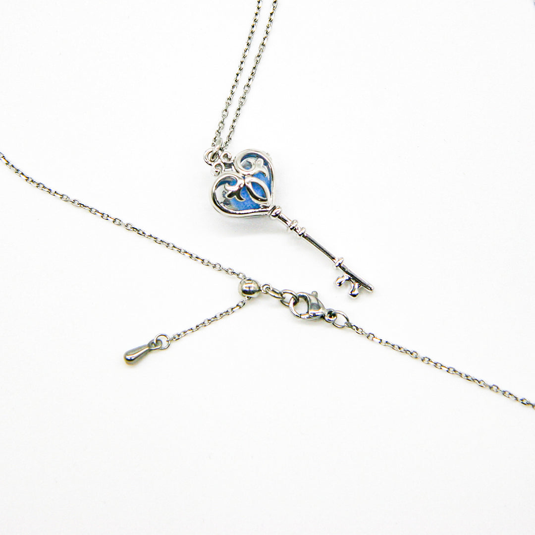 Gift Box - Key White Gold Aroma Necklace + Purify Oil Blend - Image 7