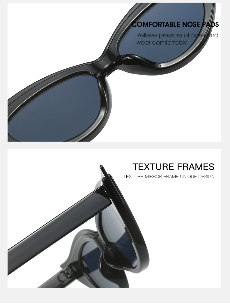 Retro Cat-Eye Sunglasses - Stylish Red Vintage Frames for Women - Image 5