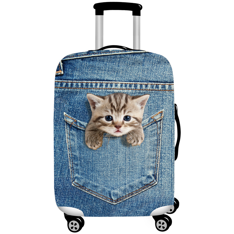 Elastic Luggage Cover Protector for 25-28 Inch Suitcases