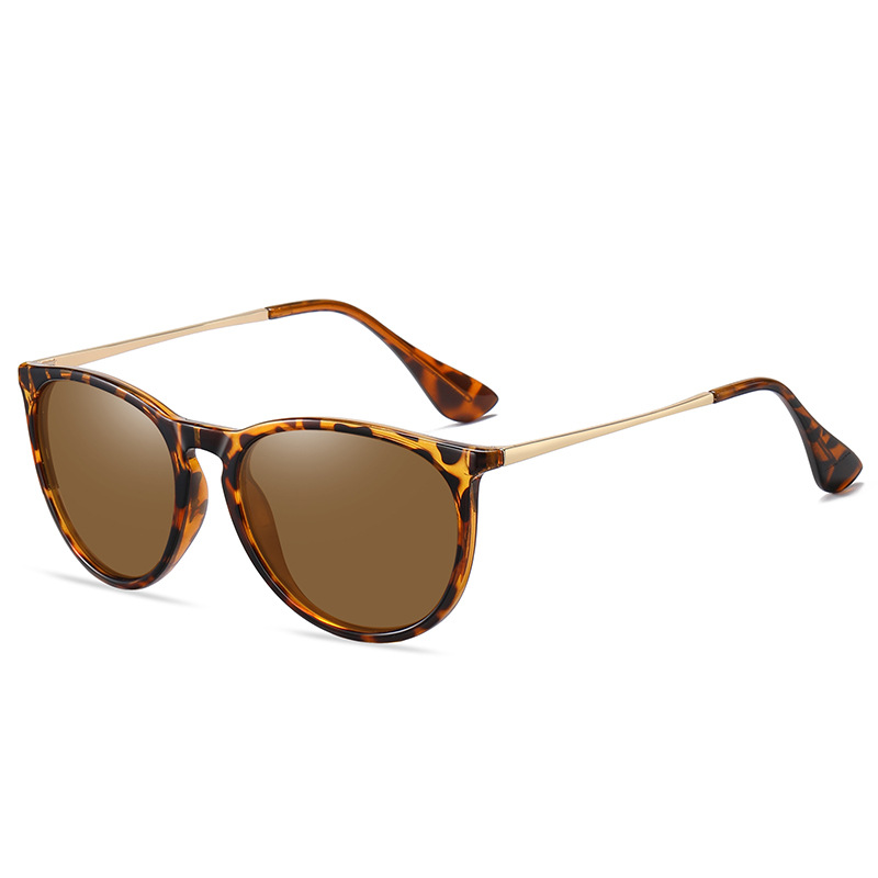 Leopard Brown Stylish Polarized UV Protection Sunglasses