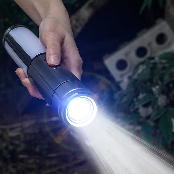 Telescopic Portable LED Camping Lantern Height Adjustable USB-C - Image 2