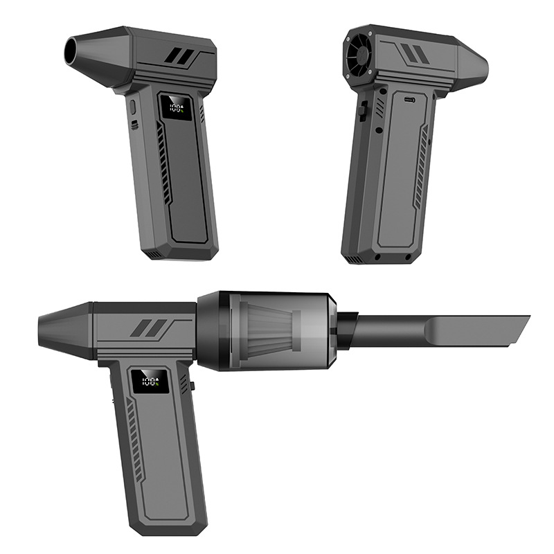 130,000 RPM Compact Handheld Blower - Black