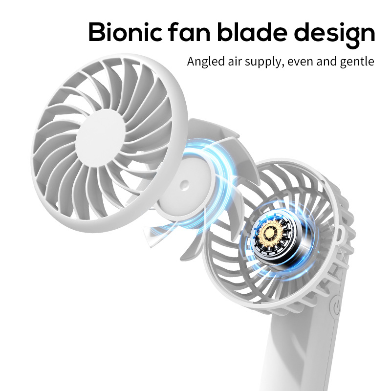Apricot Portable Clip Fan DQ261 1000mAh 3 Speed Cooling - Image 5